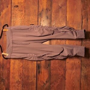 Athleta | Attitude Athletic Jogger Ruched Pants Lavender Size 8